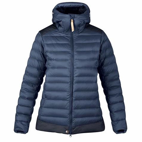 Fjallraven Women Keb Down Jacket Blue PH223720 Philippines